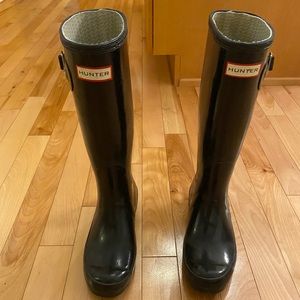 Hunter rain boots